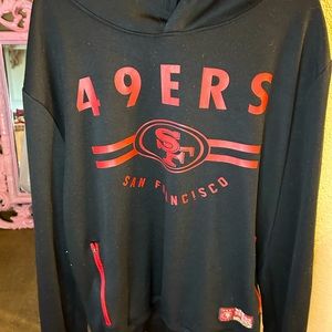 Forty niners sweatshirt size large woman’s or jr size